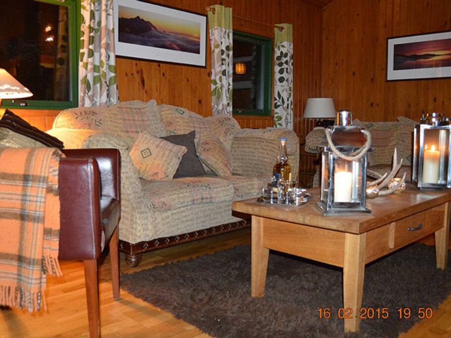 Comfortable lounge area