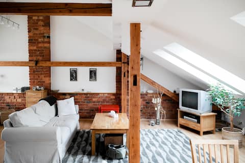 Stylový byt v centru Brna s terasou