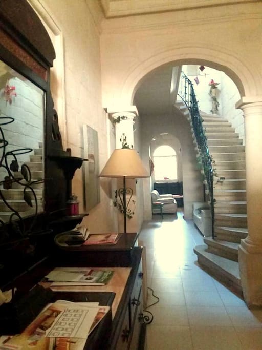 Entrance area of the house