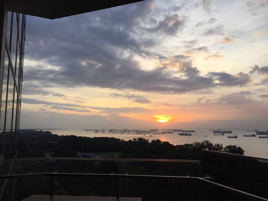 Sunrise (view from Balcony)
