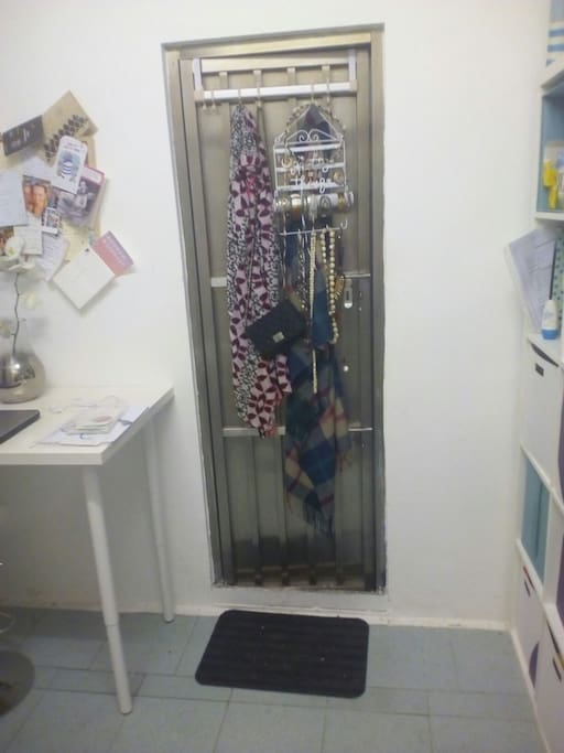 door to the terrace
