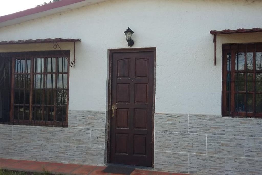Frente de la casa