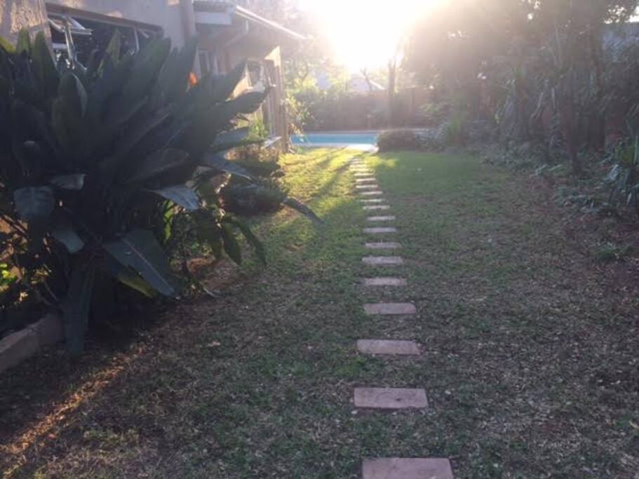 Walk to the Pool
