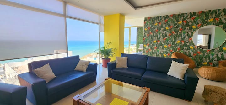 Hermoso Penthouse, Con La Mejor Ubicación En Manta - Manta