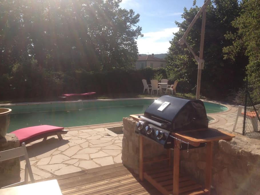 plancha à gaz