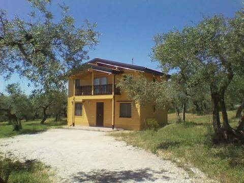 Villa Fiorano Log House