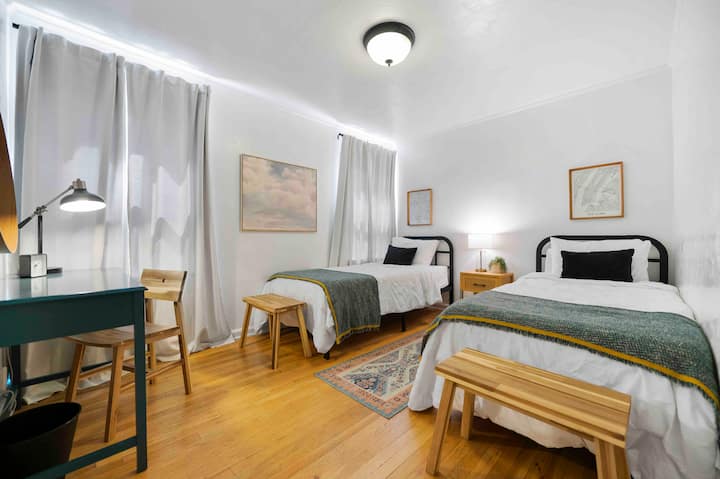 Chambre 2 avec lits jumeaux extra grands