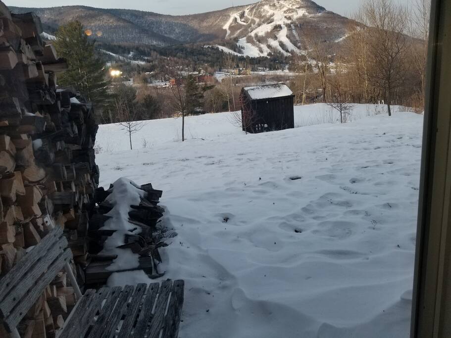 View off living room