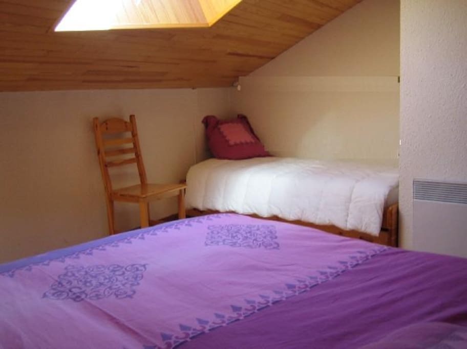 Chambre (coin lit 1 place)