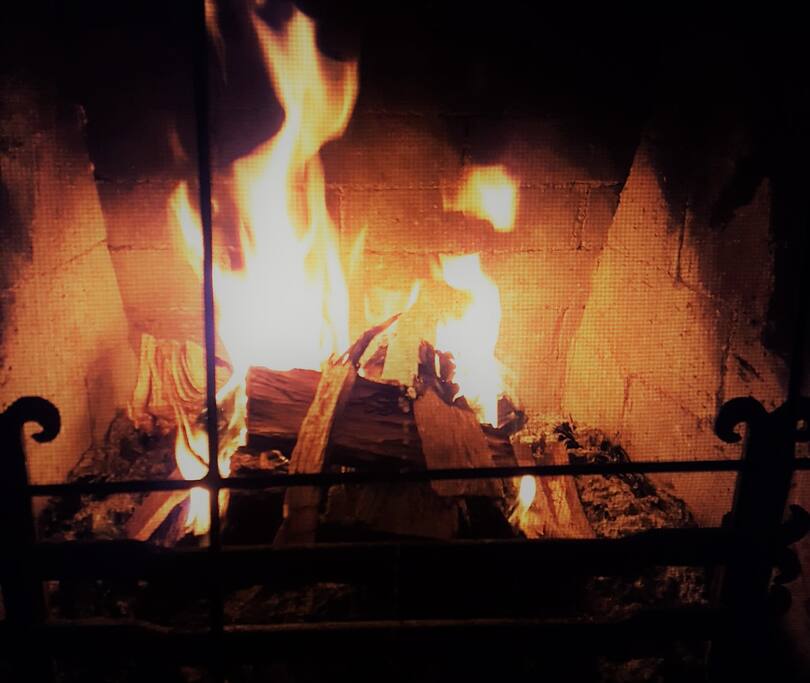 open fires on cold nights
