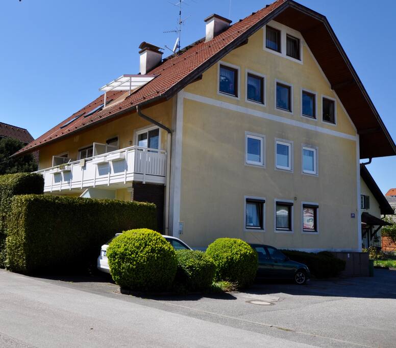 View of the house from the street