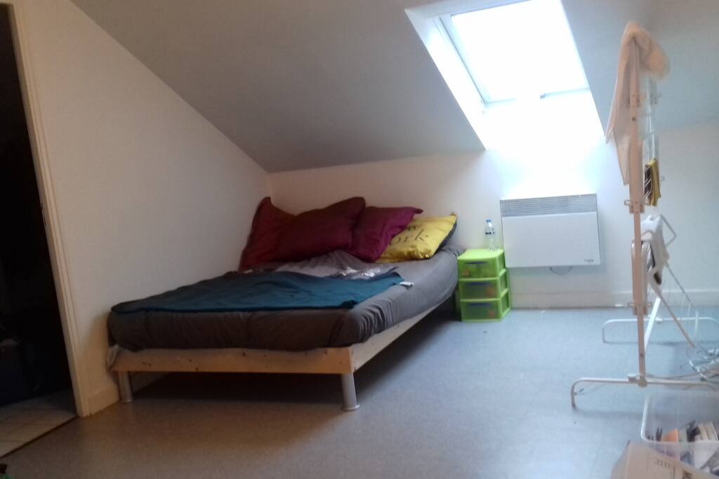 Chambre lit double/dressing