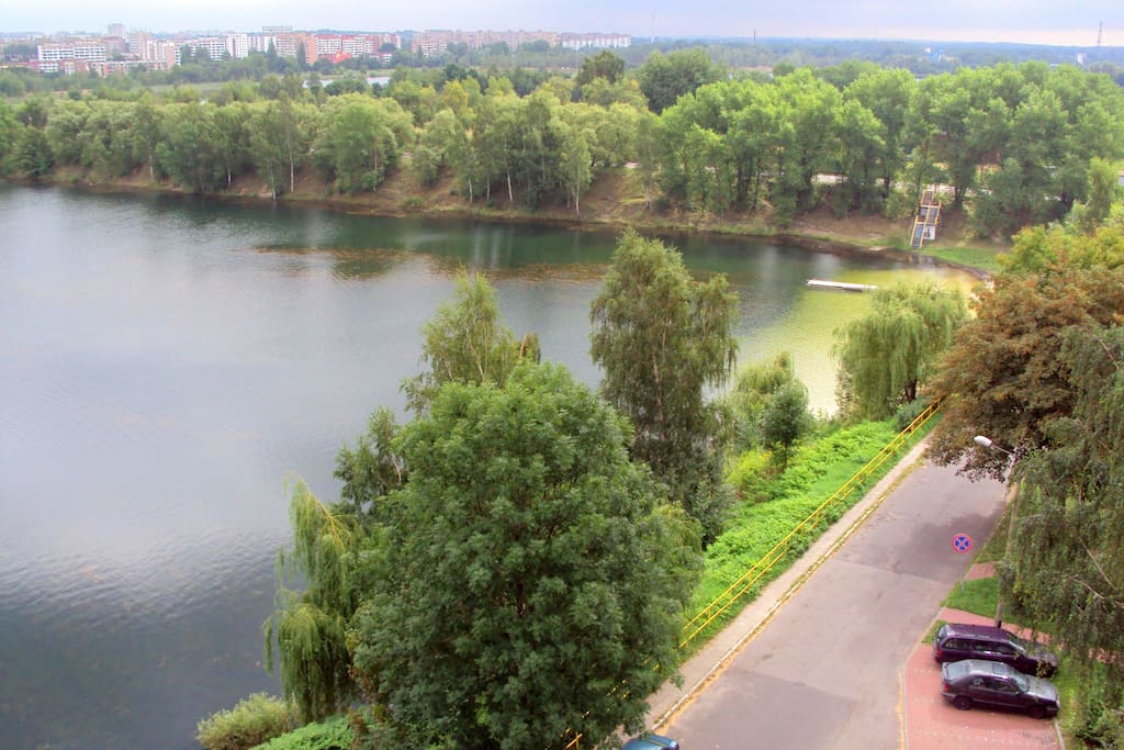 widok z okna