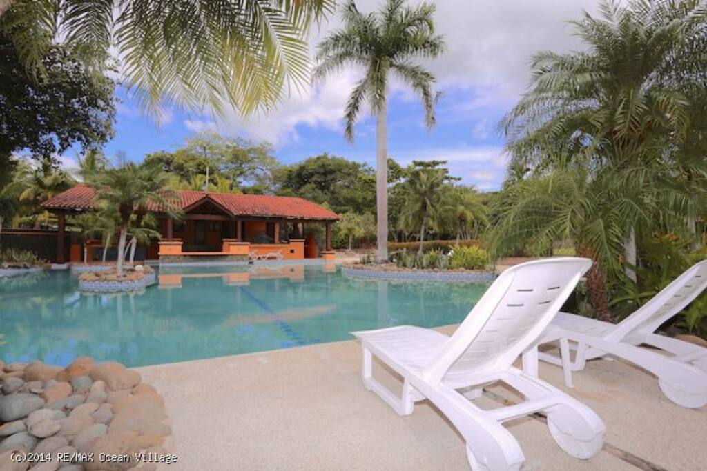 Pool and Barbeque area