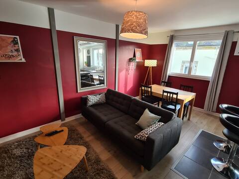 Bel appartement Duplex Chateaulin centre