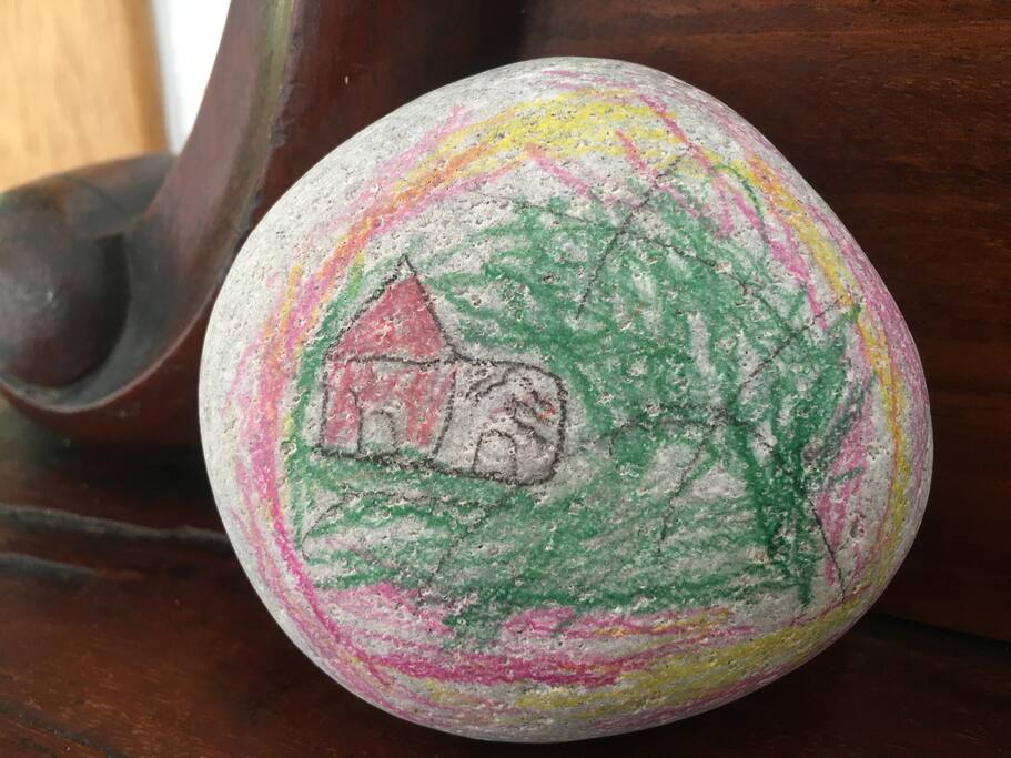 Cruachan Holiday Home | A very special piece of artwork from a very special guest!