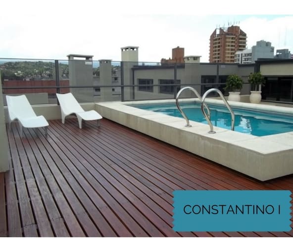 Downtown apartment with 2 rooms c / sink