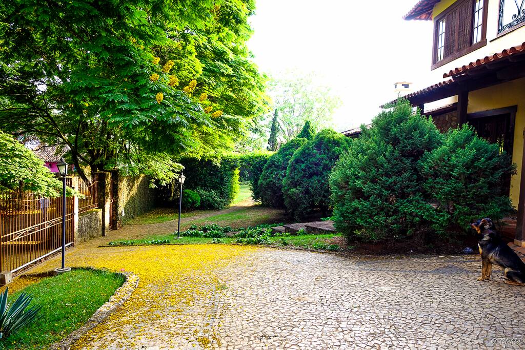 Entrada da residência.