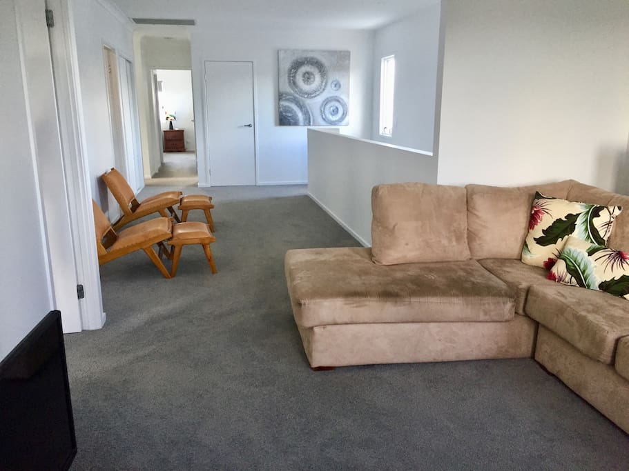 Upstairs TV area