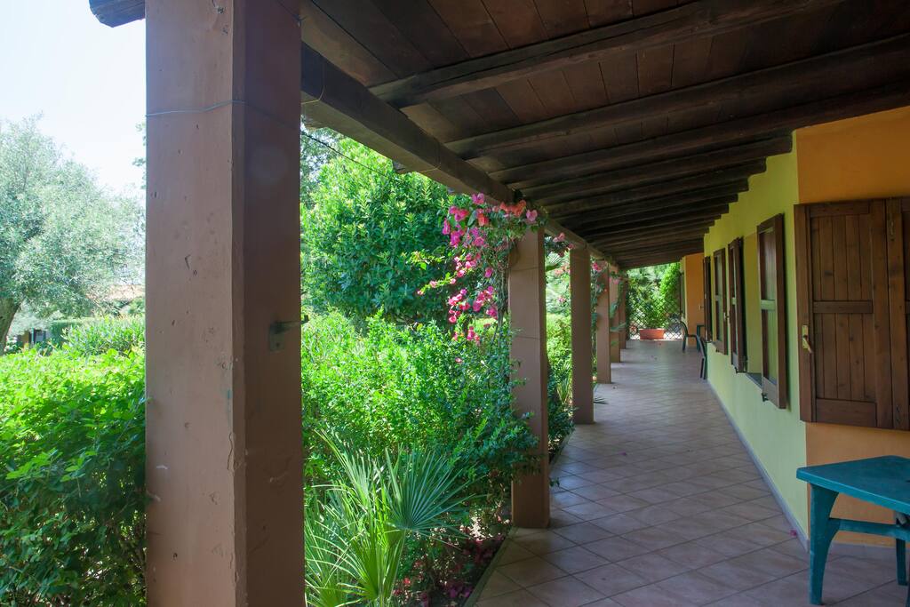 veranda condivisa