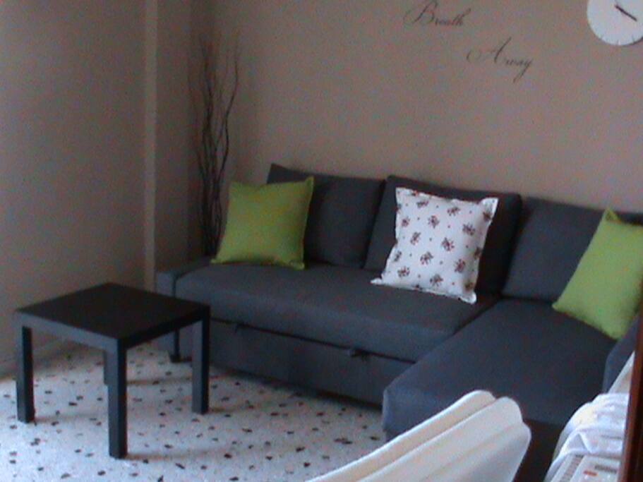 Upstairs apartment Living room