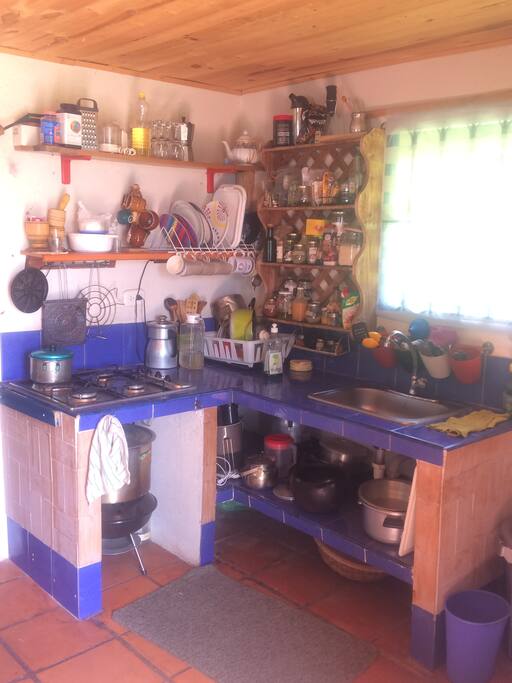Cocina con menage