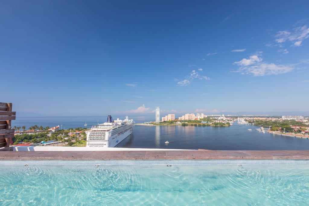 Alberca privada Sky garden