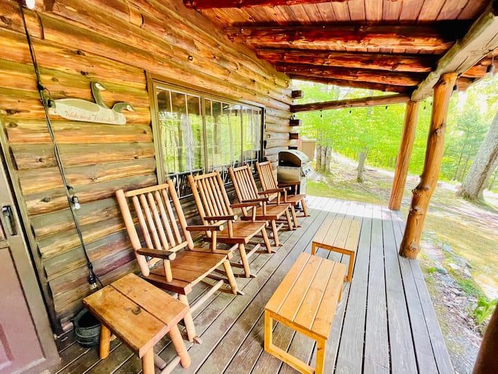 The Vermont Dream Cabin on 70 Acres Cabins for Rent in Shaftsbury