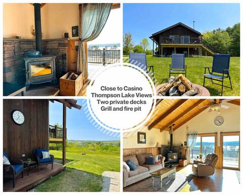 Amazing Lake View|Wood Stove|Deck|Outdoor Shower