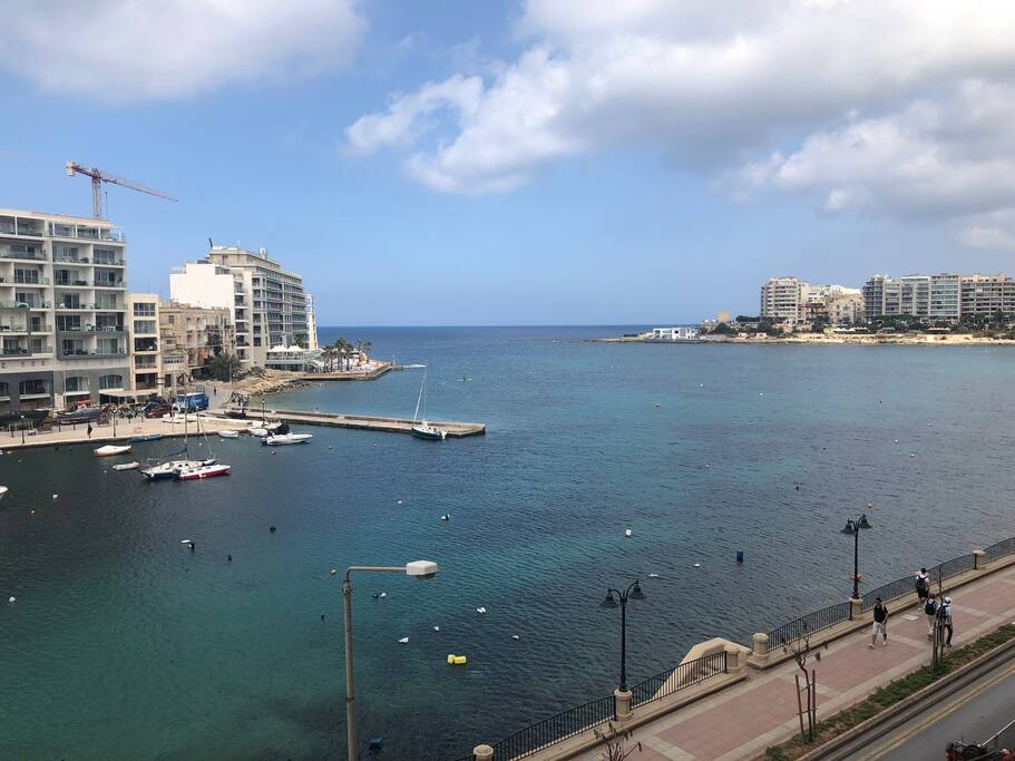 View from balcony