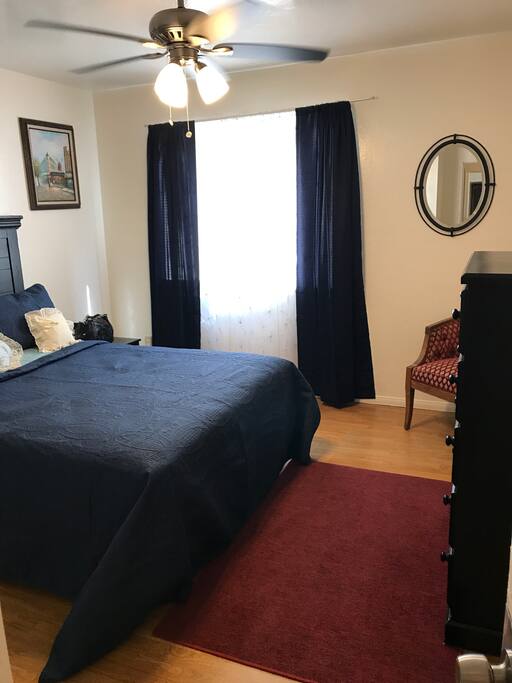 View of bedroom from hallway