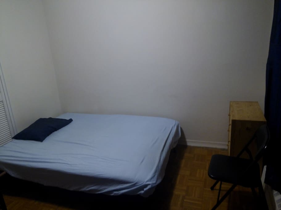 The semi private room (den).