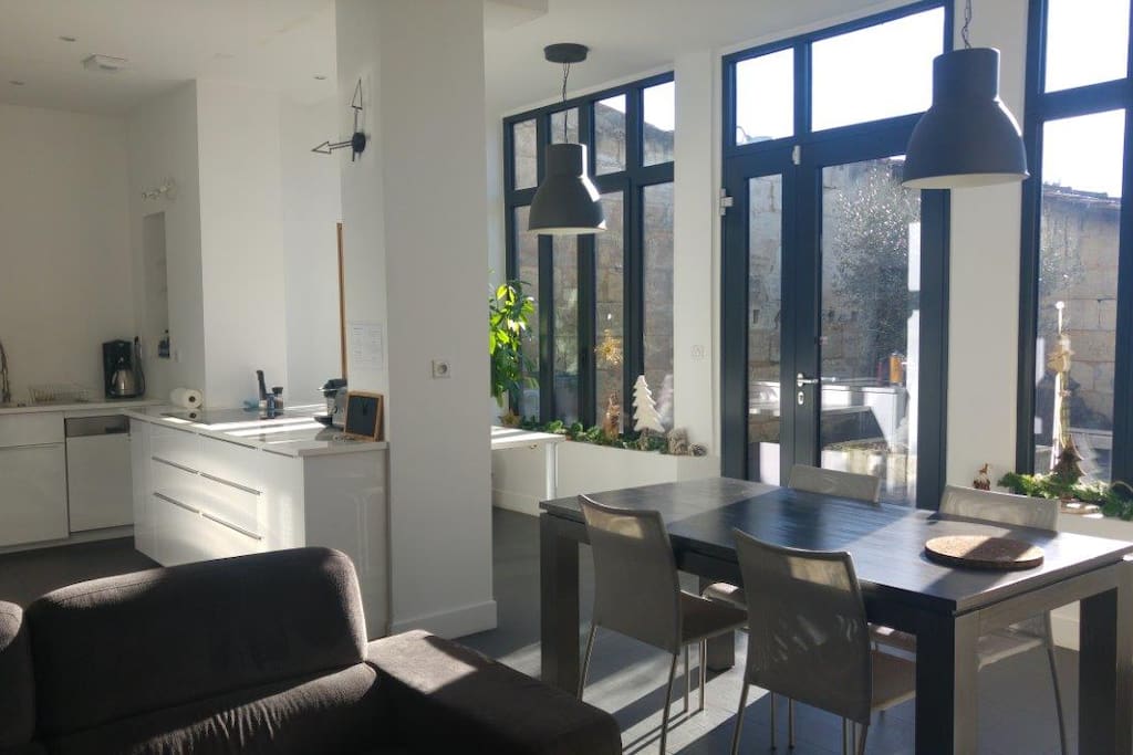 Ground floor : kitchen space