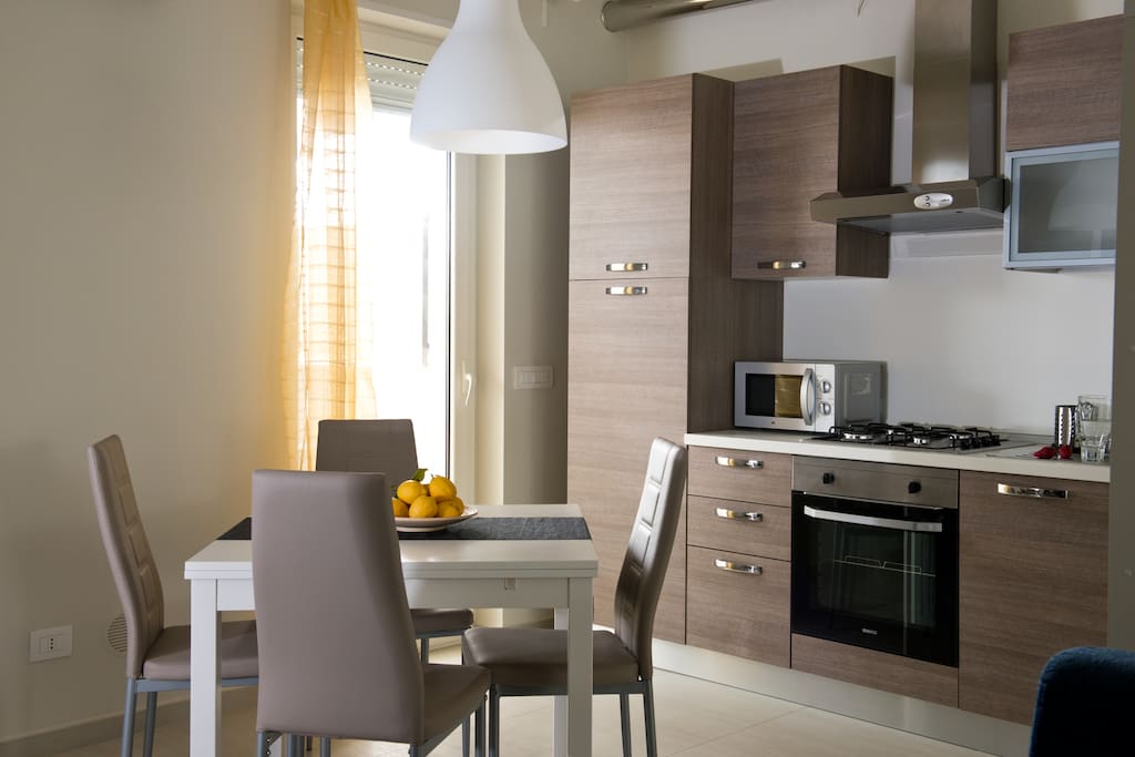 cucina con angolo cottura