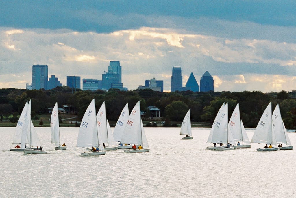 White Rock Lake is just two short blocks away!