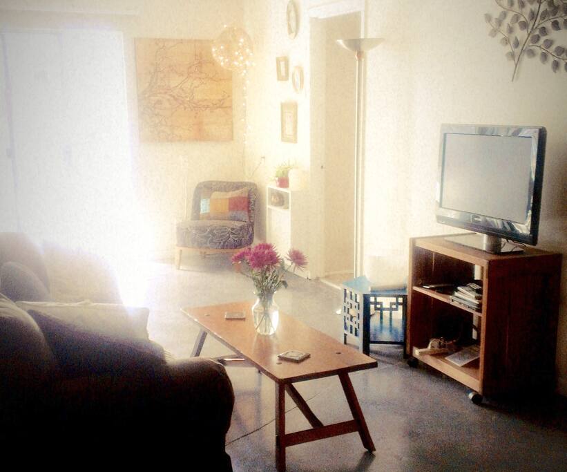 kick back and relax in the cozy den area!