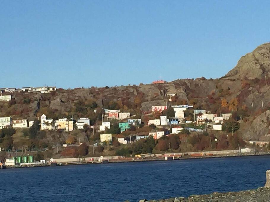 The Battery from across the Harbour
