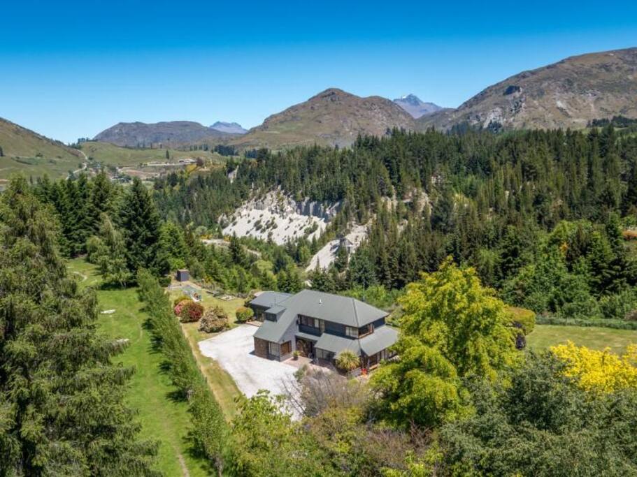 View of property from above
