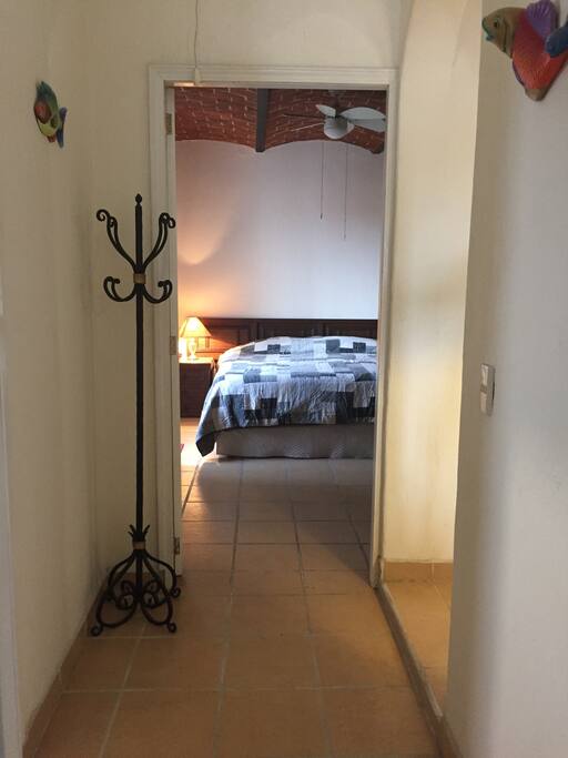Aisle between to the 2 bedrooms