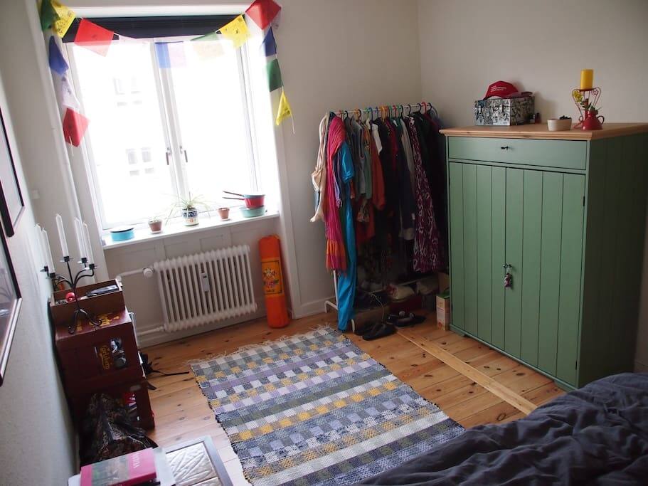 The available bedroom