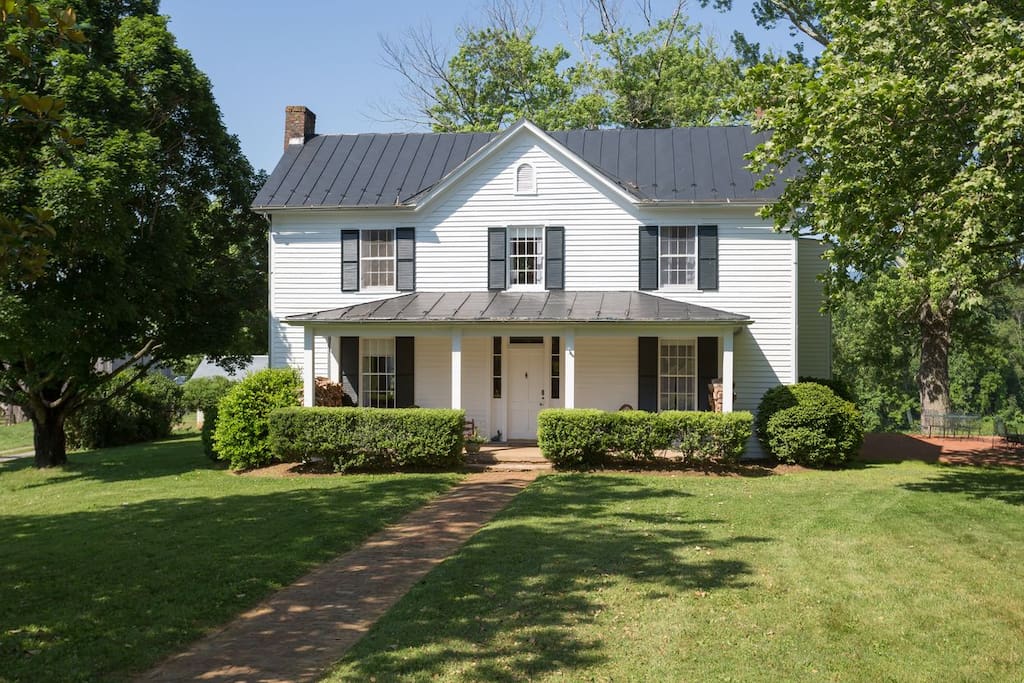 Classic Virginia Farmhouse built in 1875, recently renovated