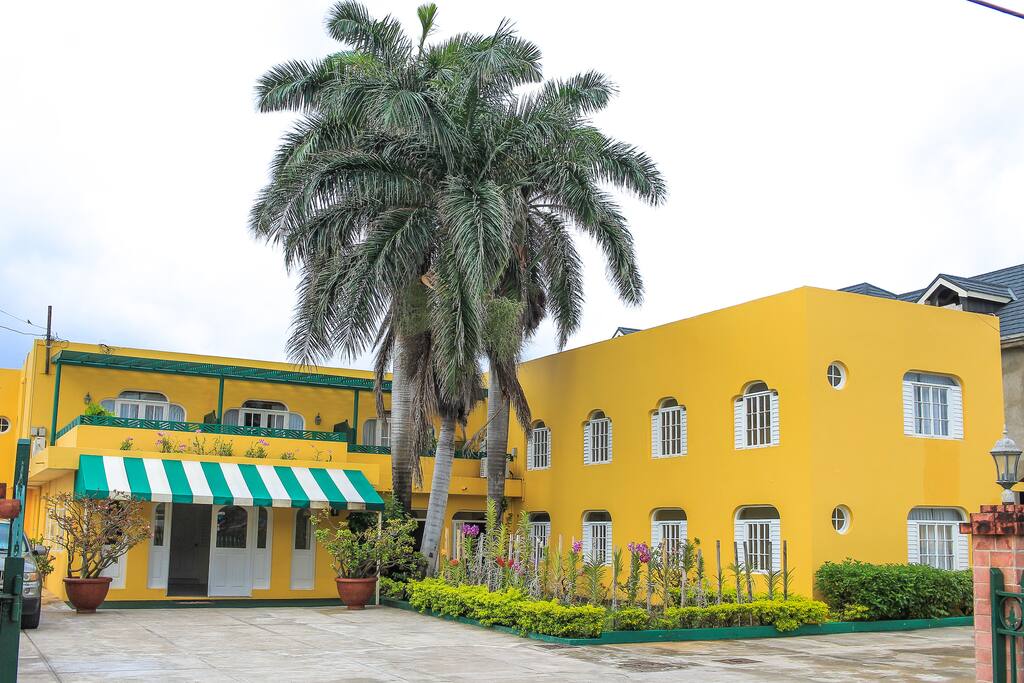 Front view of our boutique hotel