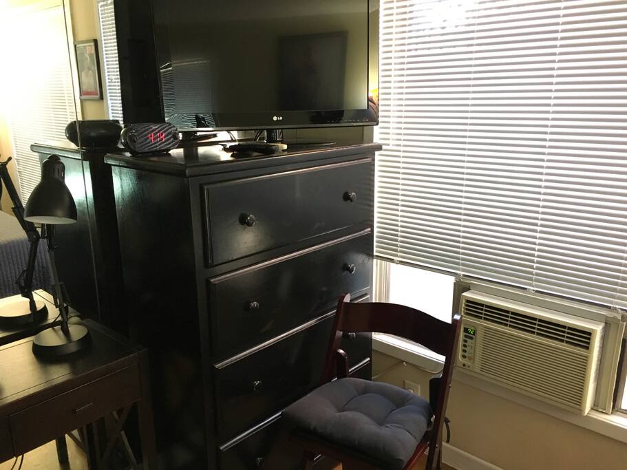 Cable TV and Dresser