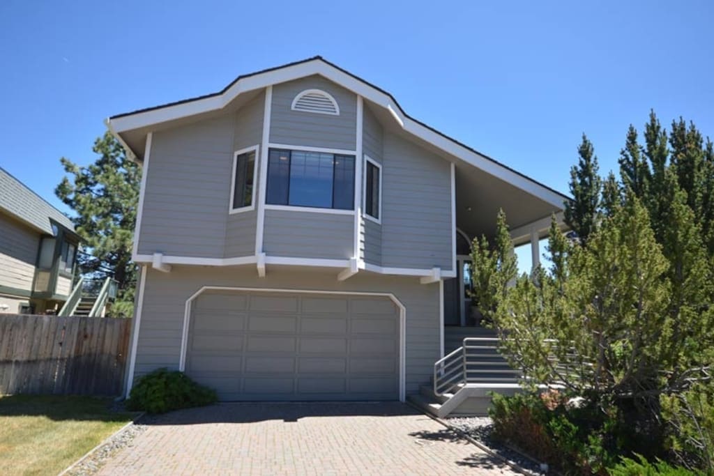 2-car garage and parking for another car in driveway