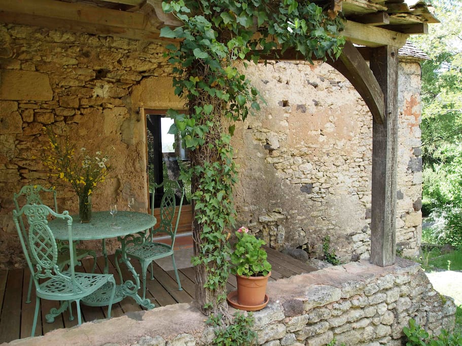 La terrasse couverte