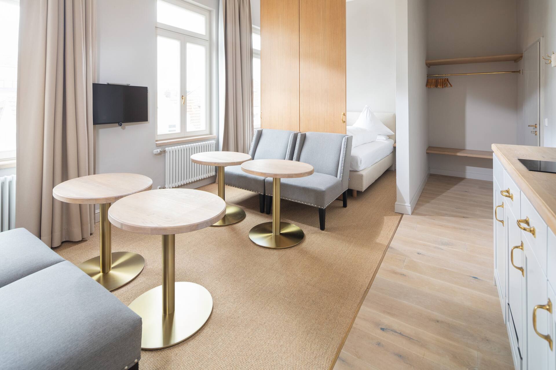 Rosa-Lena 1-Raum-Appartement 32 m²