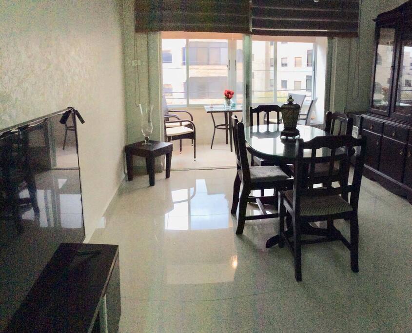 Living room and balcony 1