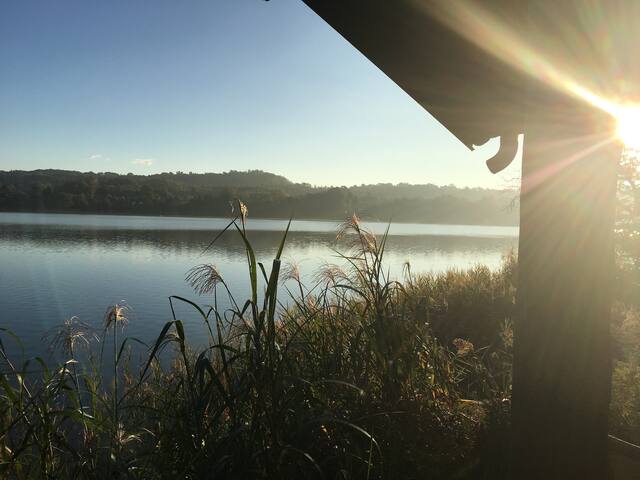 Cottage Into the Lake