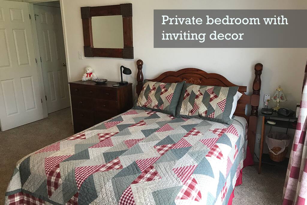 Full size bed/USB outlets