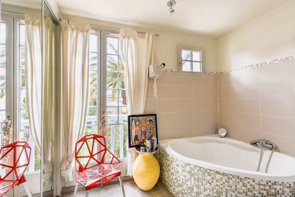 Salle de bain a l etage